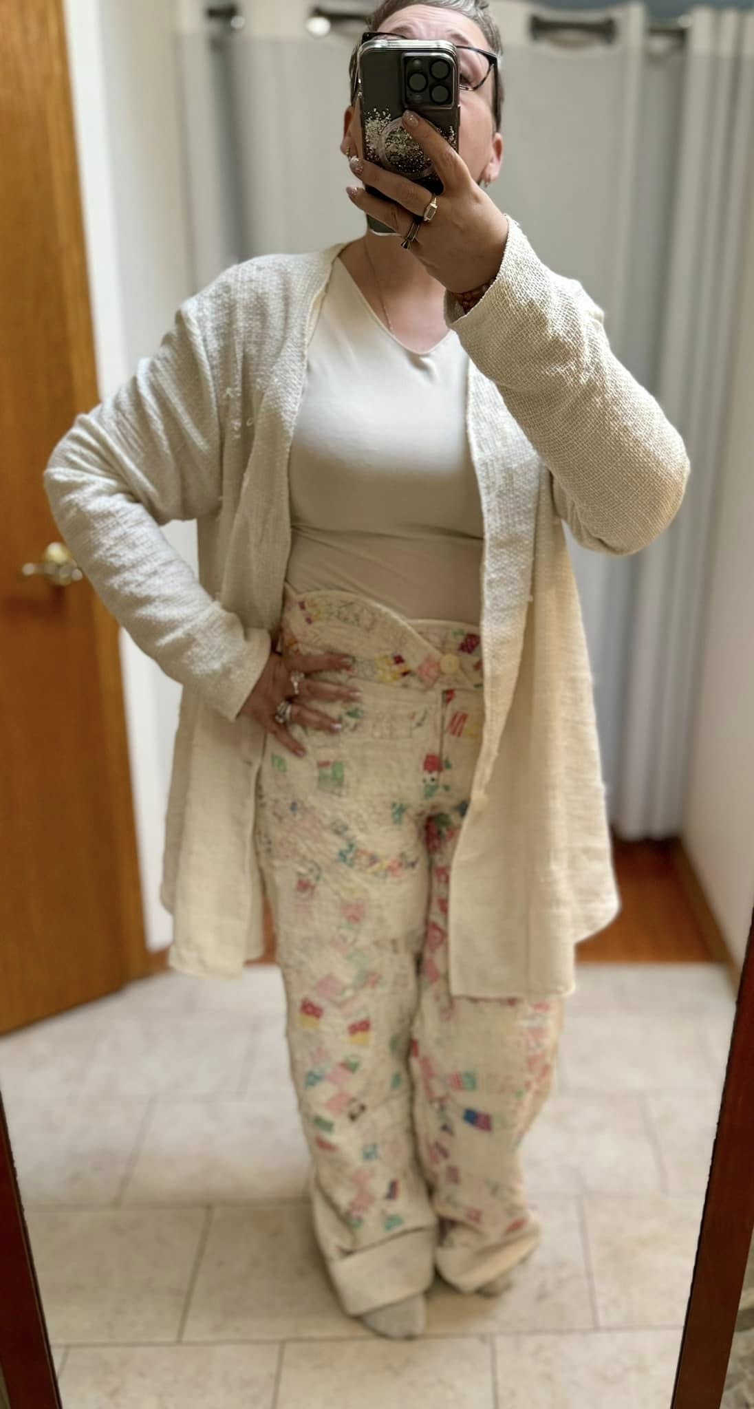 CUSTOM UPCYCLED QUILT PANTS