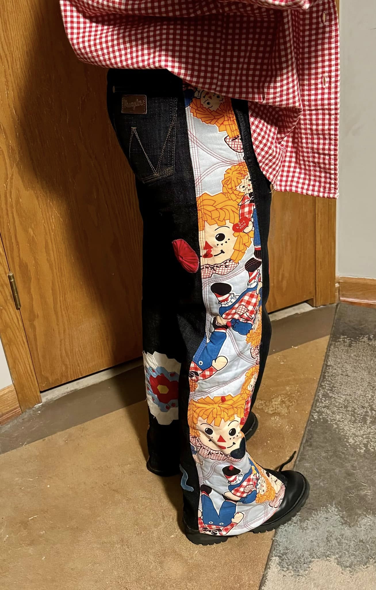 CUSTOM UPCYCLED JEANS