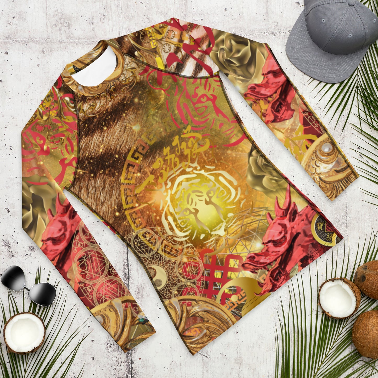 Year of the Tiger Womens Long Sleeve Shirt Unisex Sizing