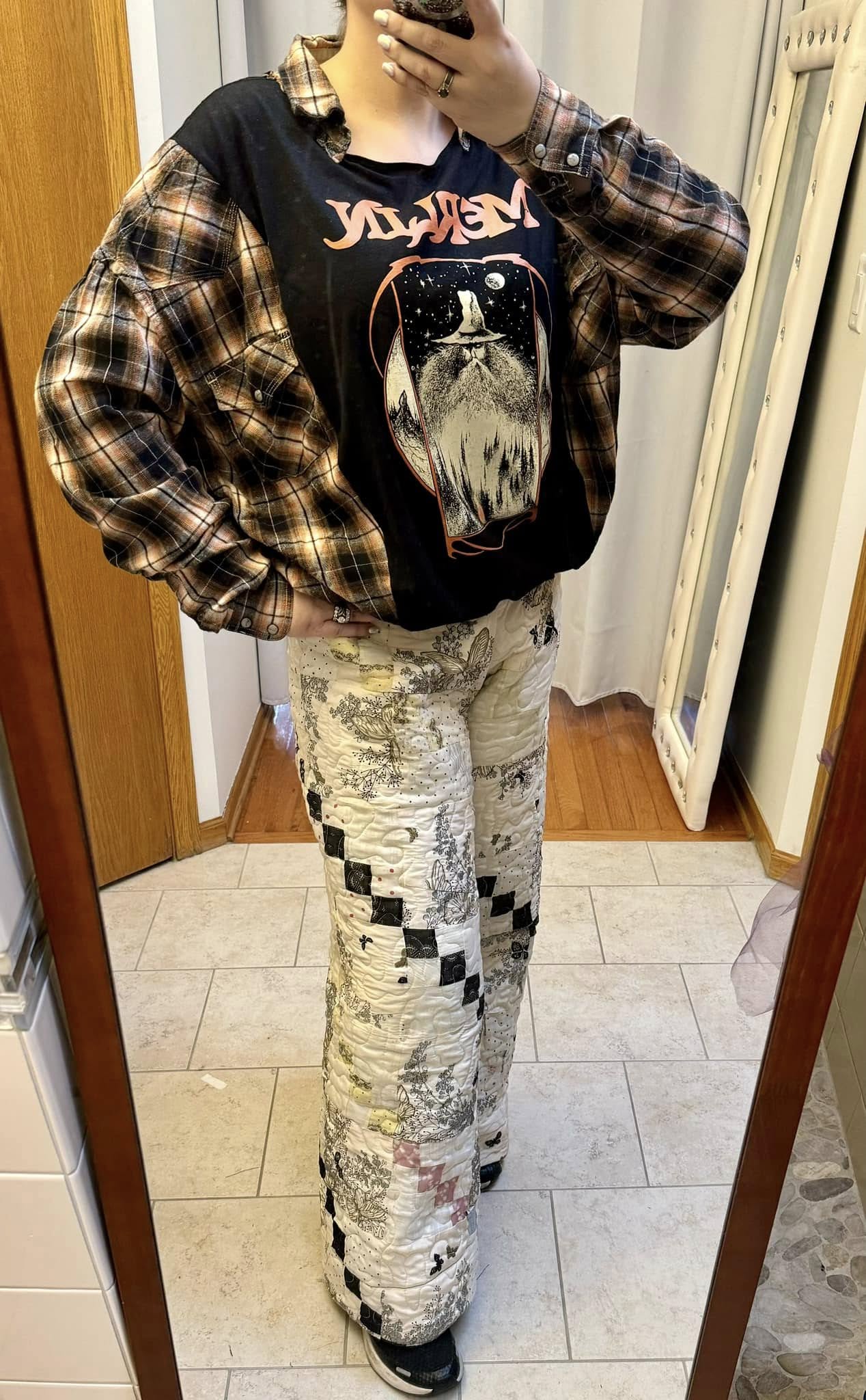 CUSTOM UPCYCLED TOP