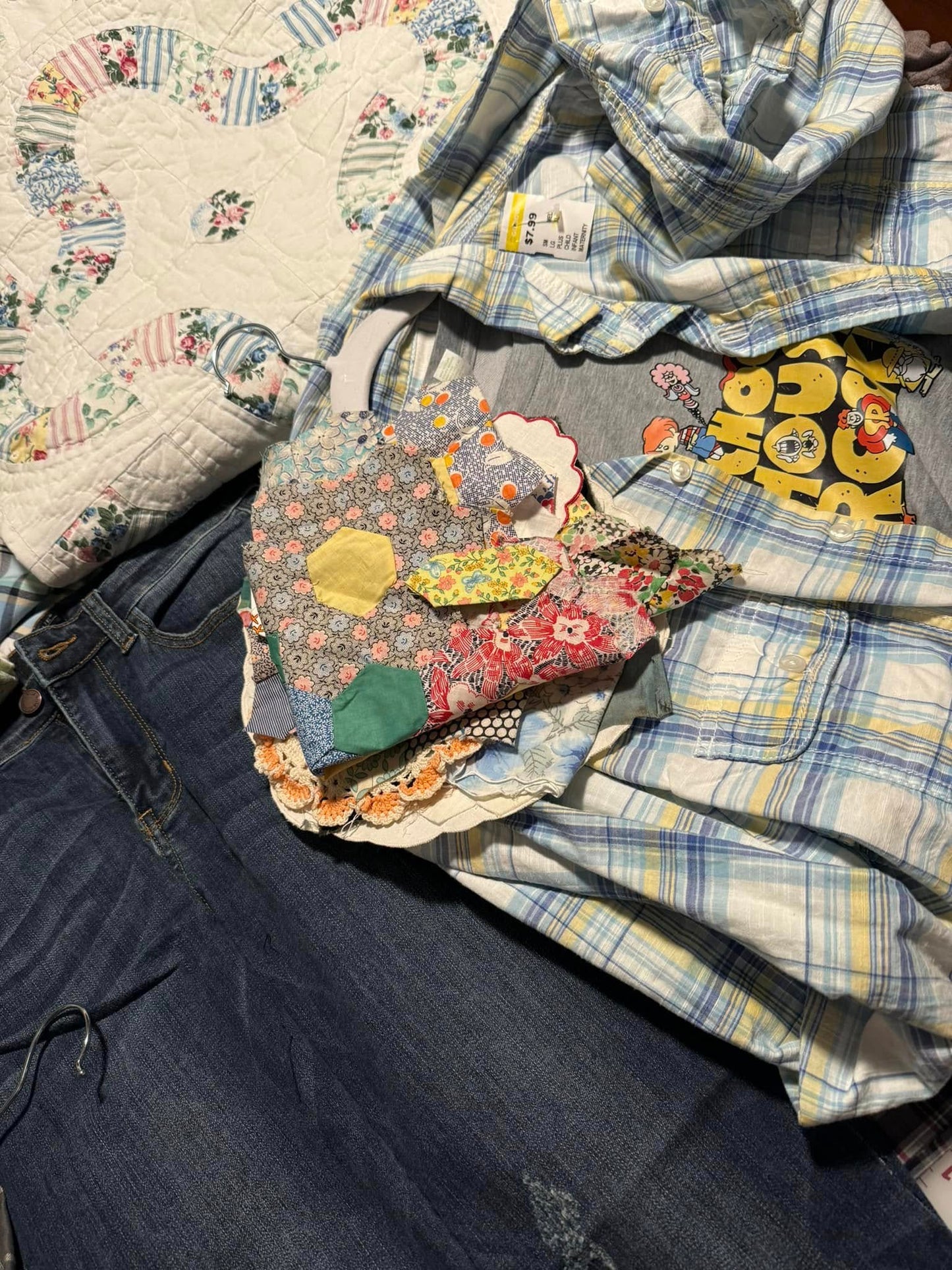 Custom Upcycled Jeans