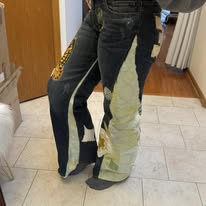 Custom Upcycled Jeans