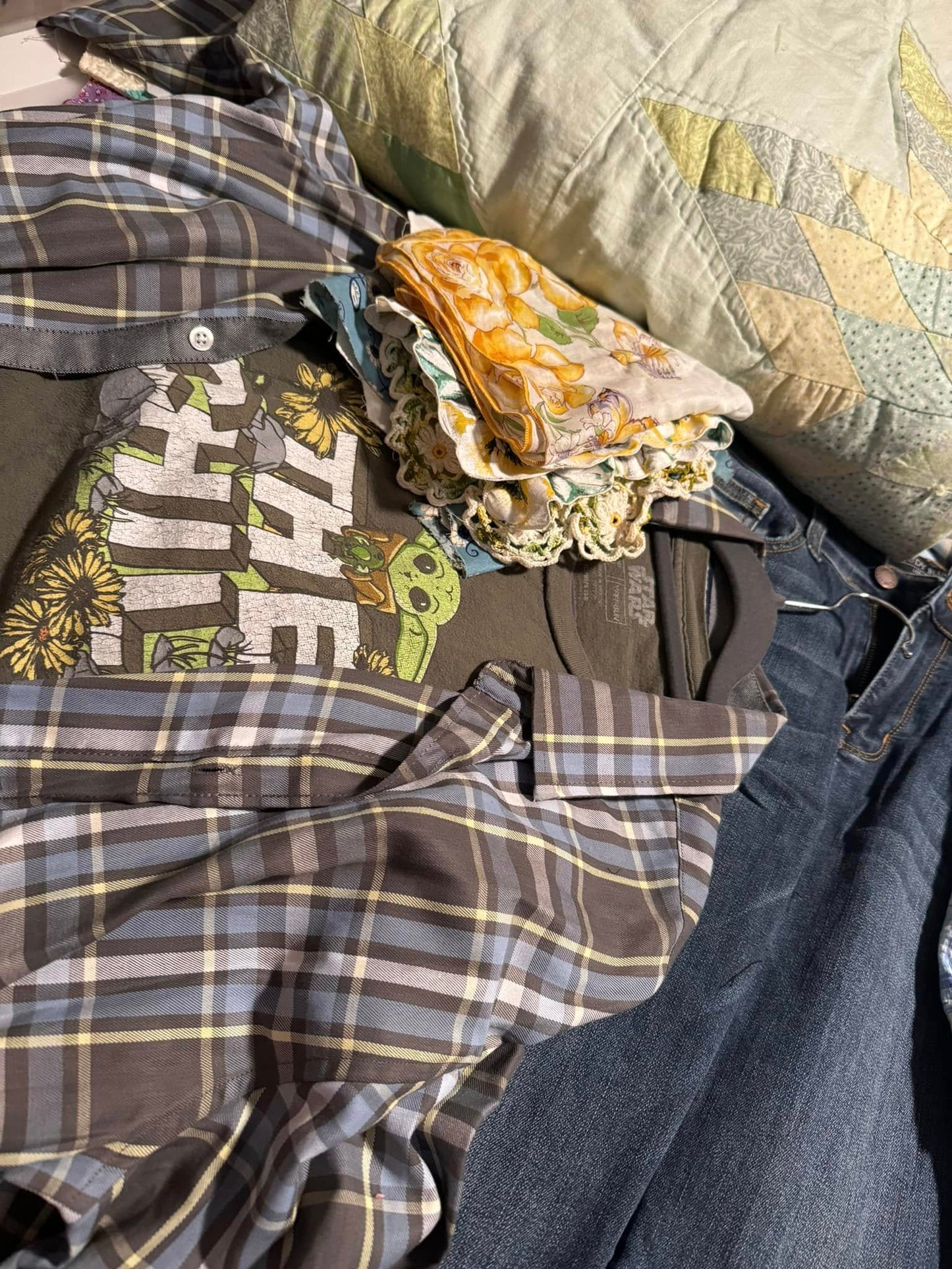 Custom Upcycled Jeans