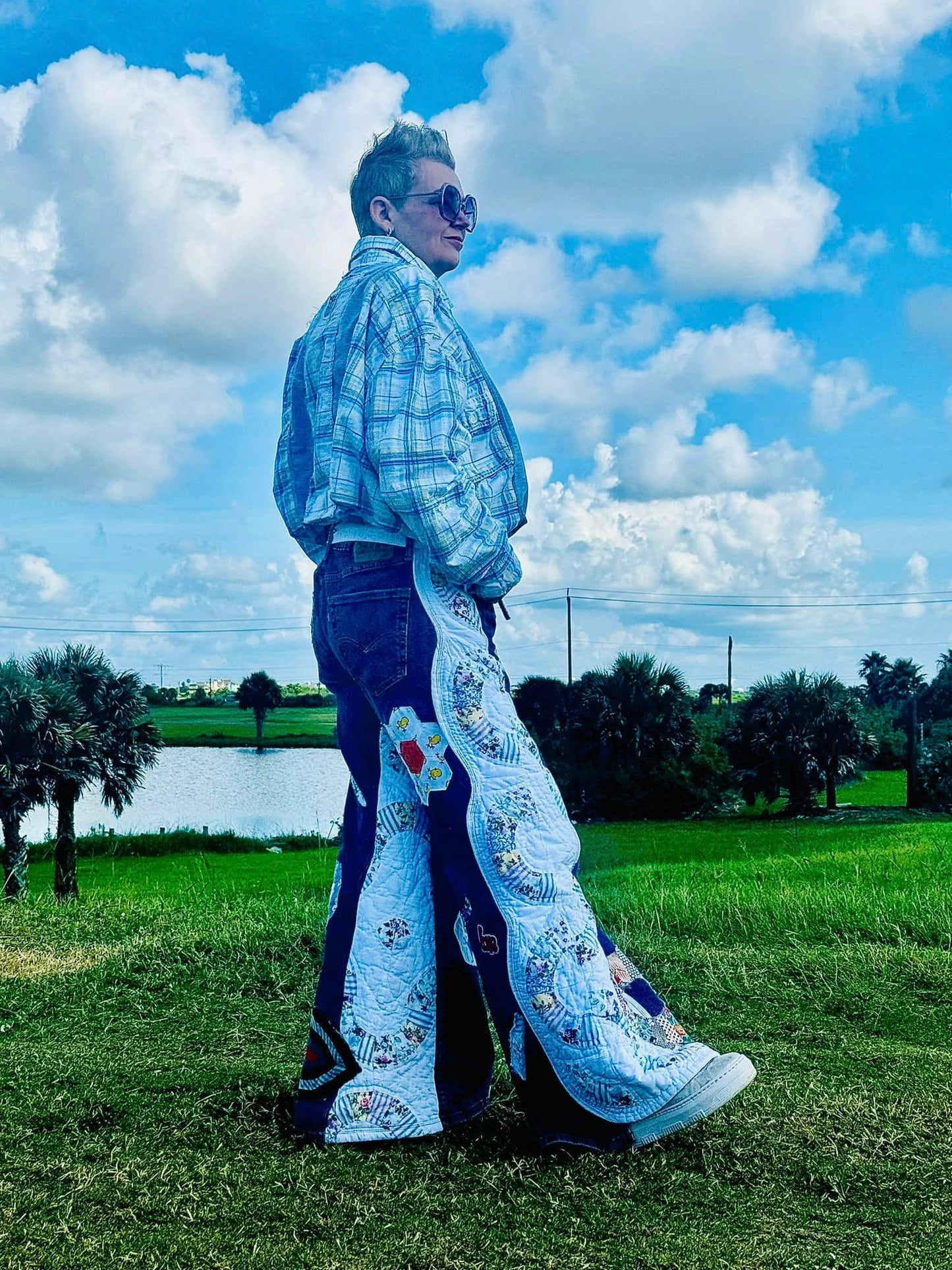 Custom Upcycled Jeans