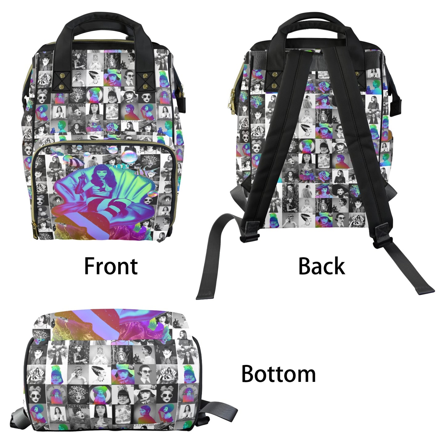 Qveen Herby Isle of Qveen Backpack