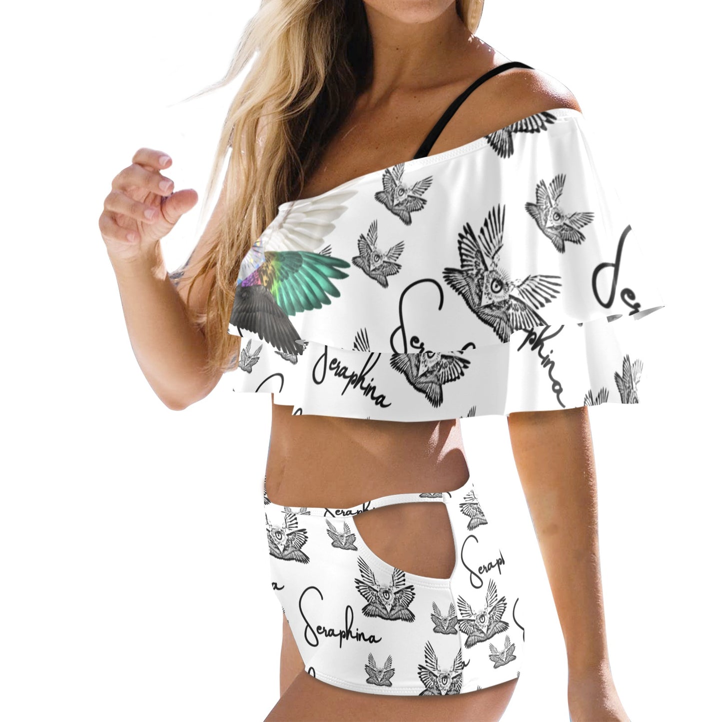 Designed-For-You RUFFLE SWIM