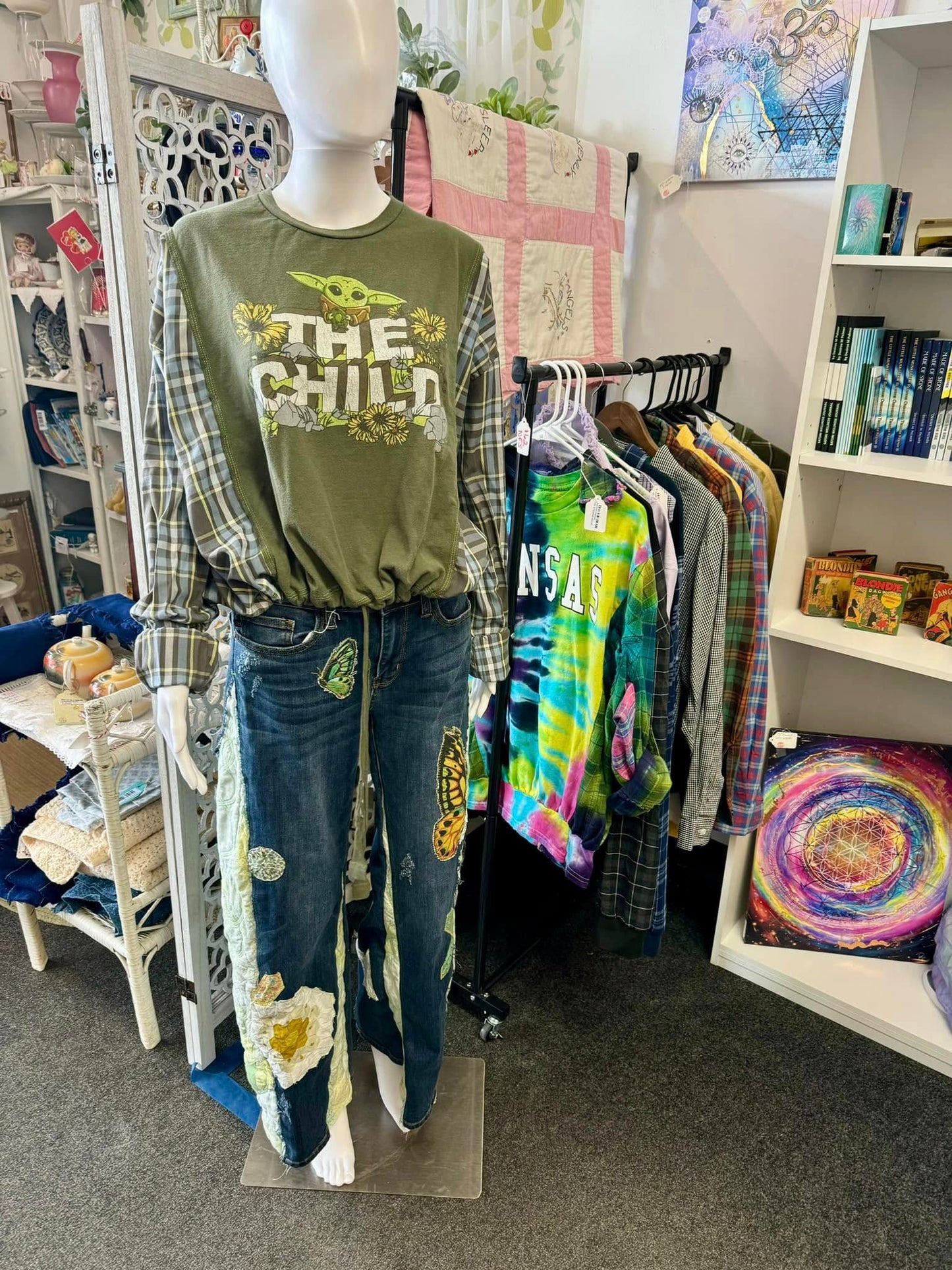 CUSTOM UPCYCLED TOP