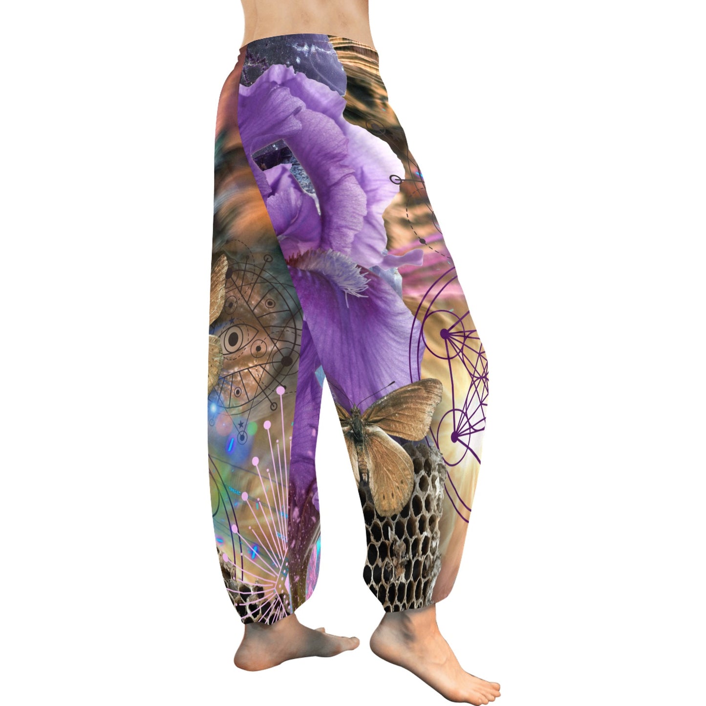 Designed-For-You CHIFFON HAREM PANTS