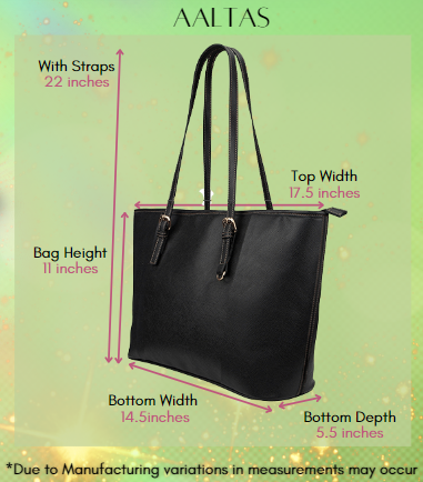 Designed-For-You ECO-FRIENDLY LEATHER LIKE TOTE
