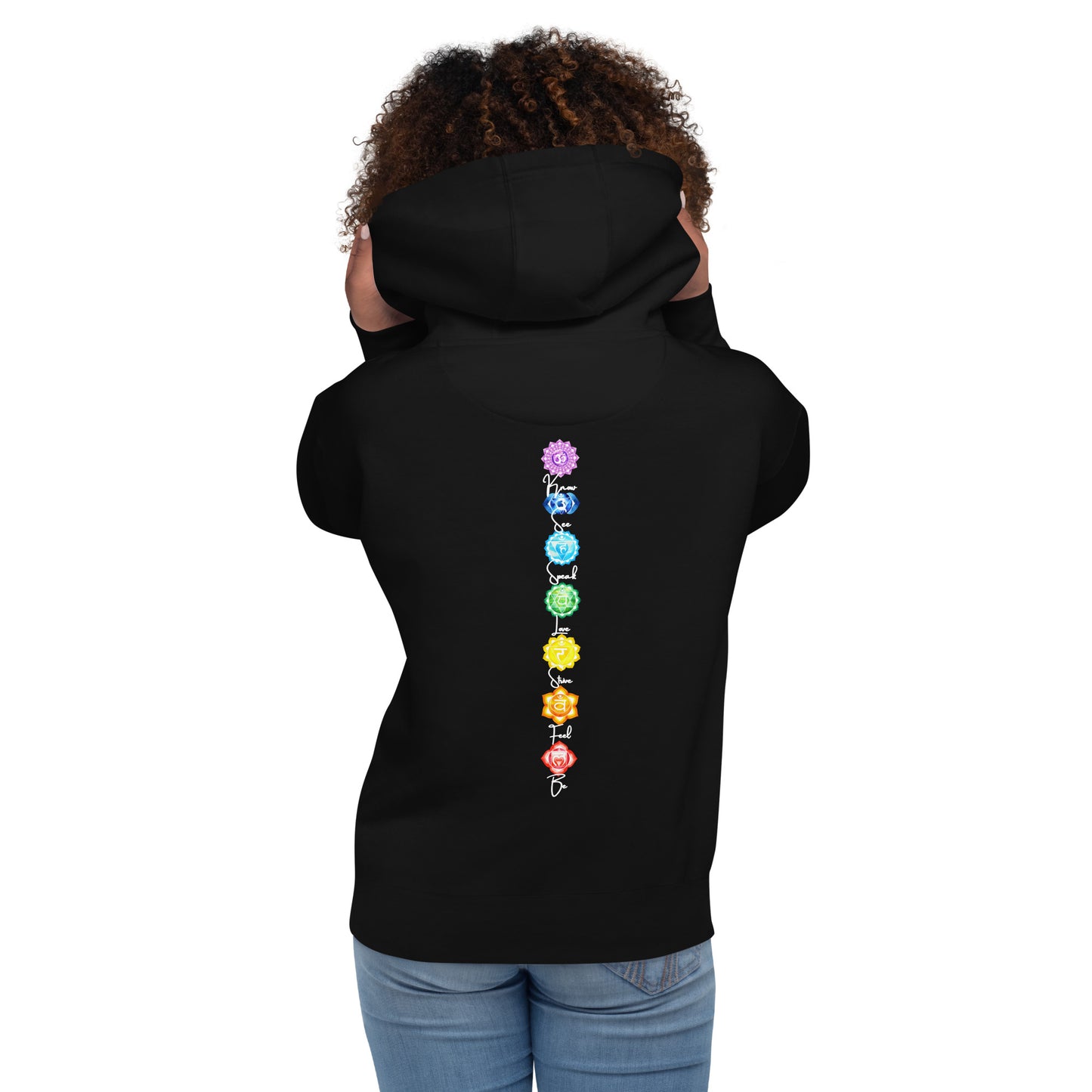 Chakra Lion Lotus Hoodie