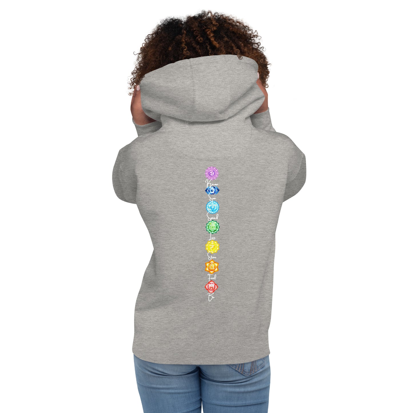 Chakra Lion Lotus Hoodie