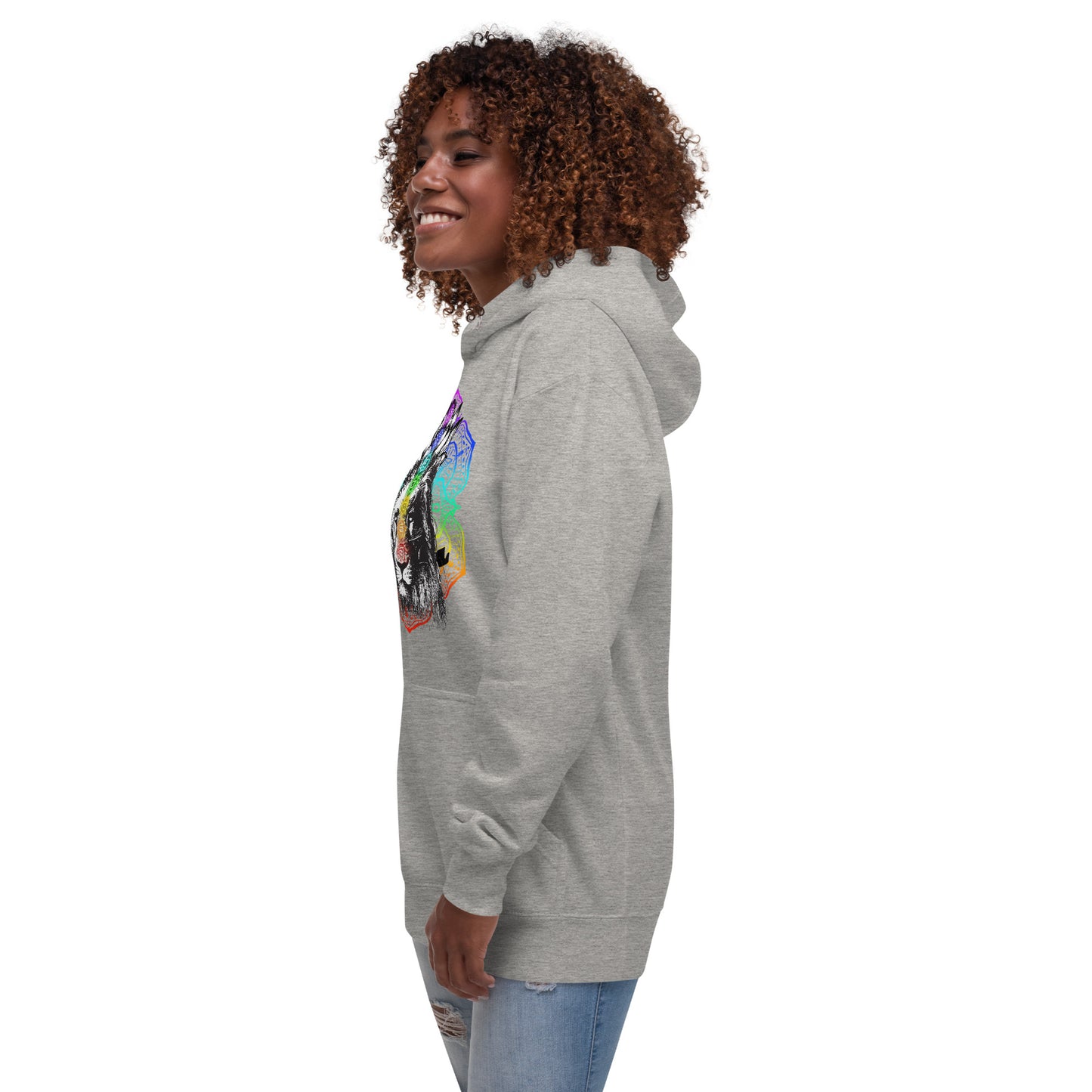 Chakra Lion Lotus Hoodie