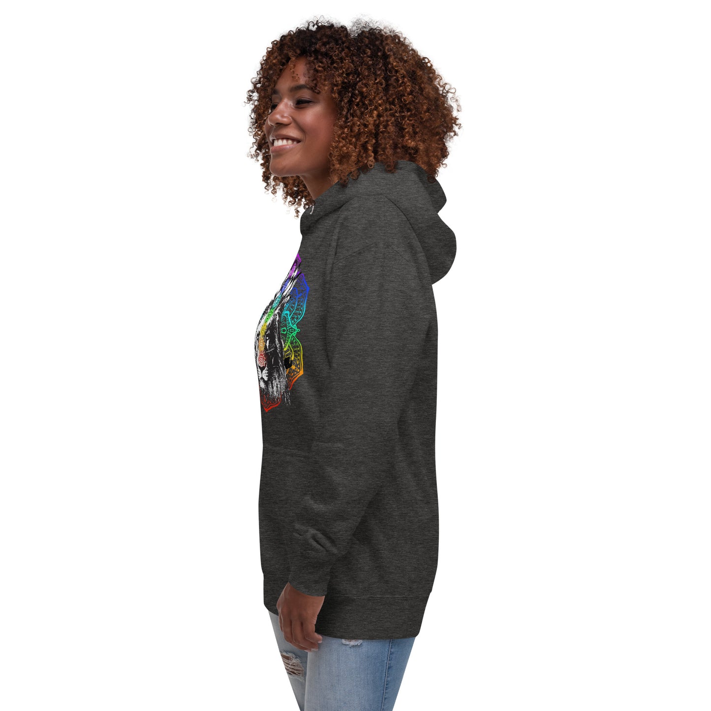 Chakra Lion Lotus Hoodie