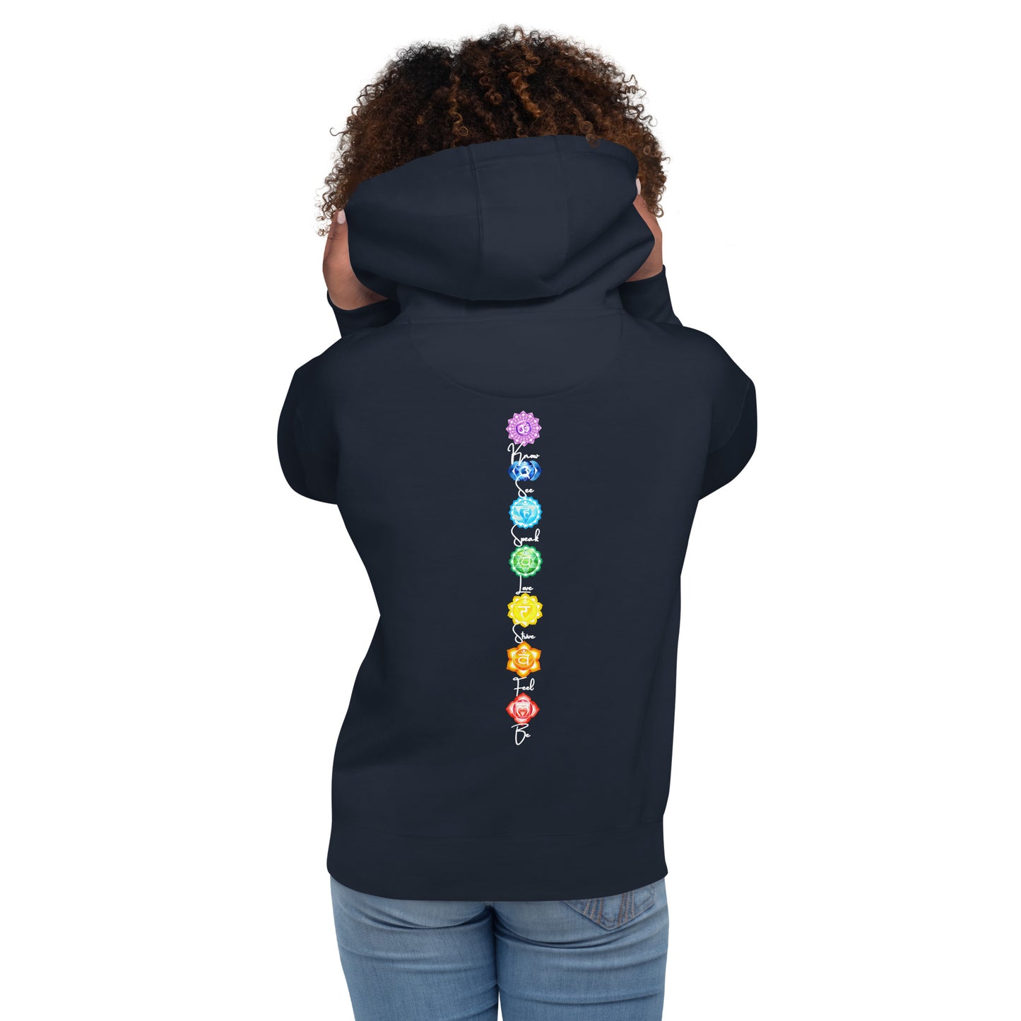 Chakra Lion Lotus Hoodie