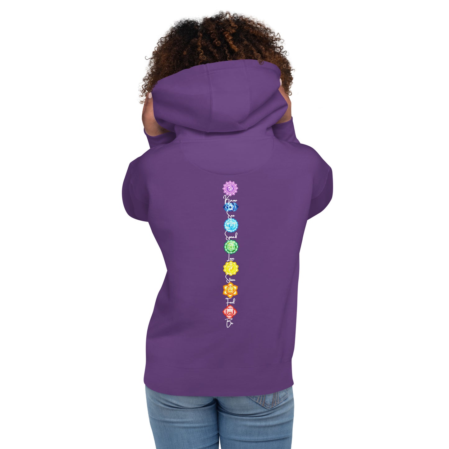 Chakra Lion Lotus Hoodie