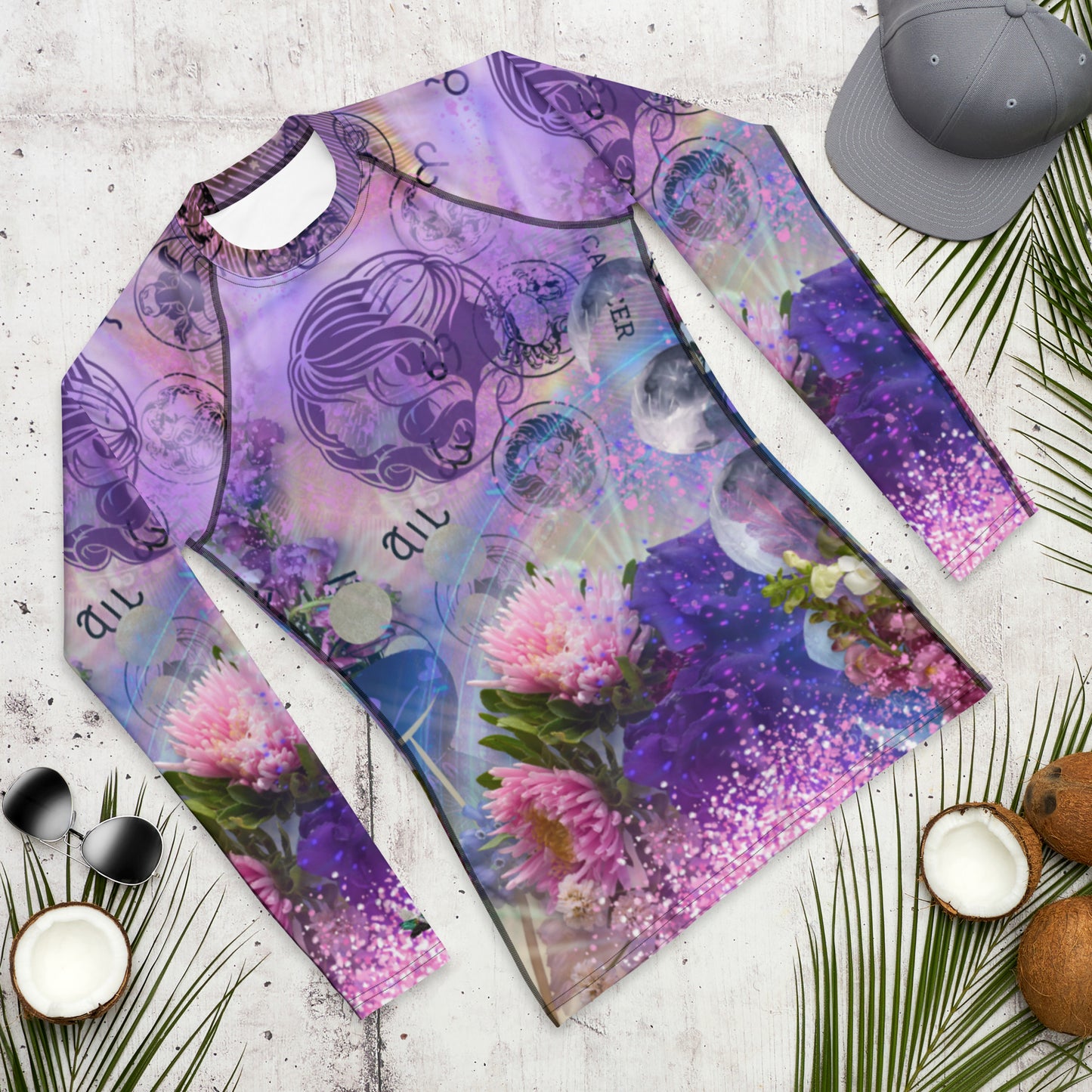 Zodiac Collection - Gemini - Long Sleeve Shirt - All over Print - Abstract Art - Spiritual Art