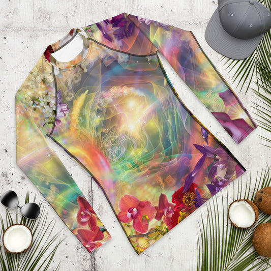 Into the Light Long Sleeve Shirt - All over Print - Abstract Art - Spiritual Art