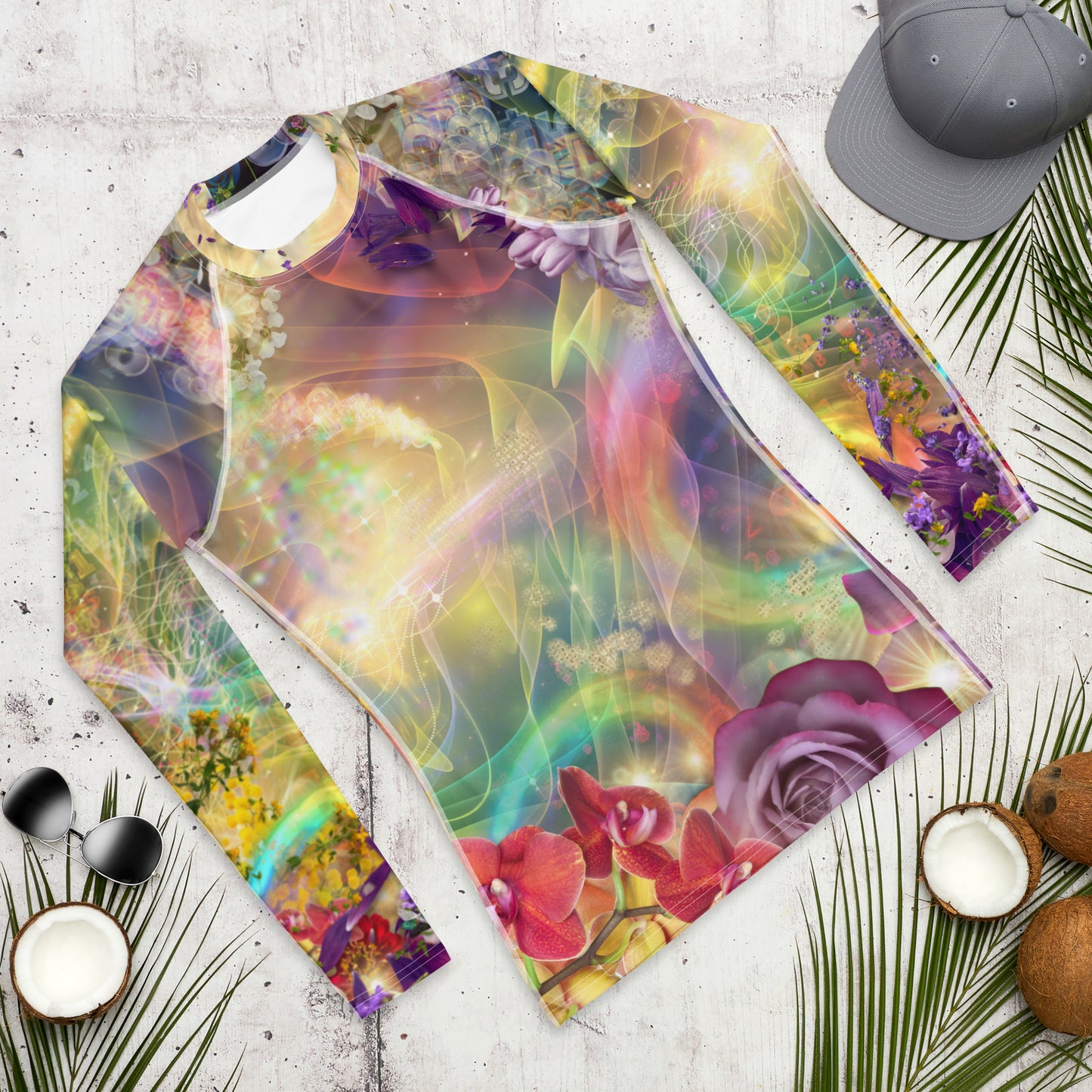 Into the light Unisex Long Sleeve Shirt - White Stiching