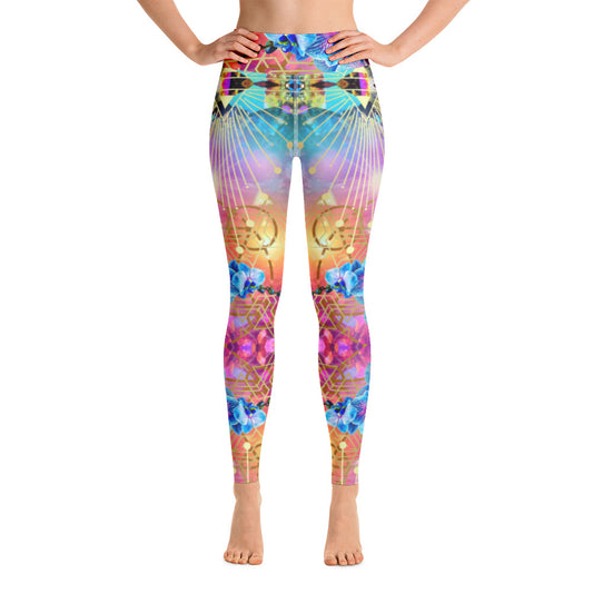 Crystal Halo Orchid LEGGINGS