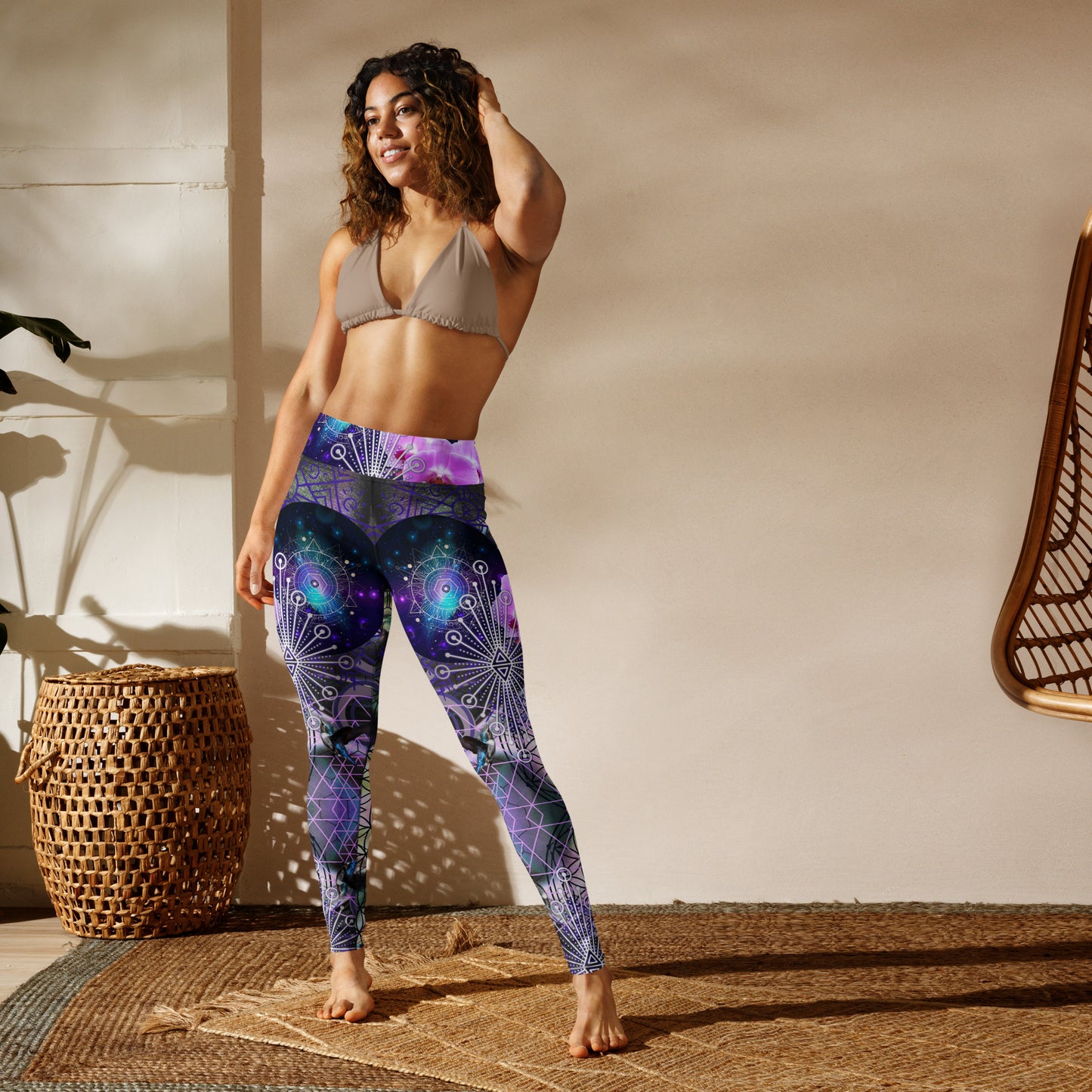Hummingbird Orchid LEGGINGS