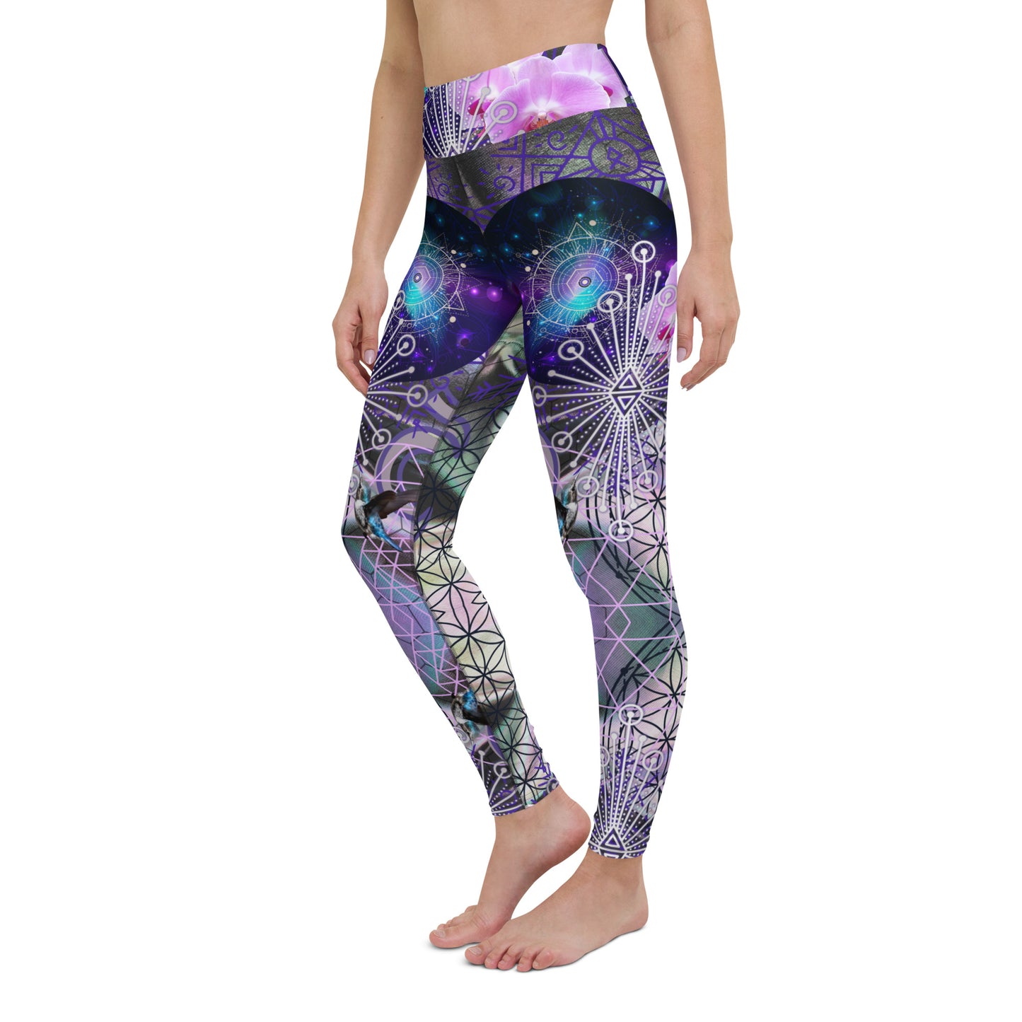 Hummingbird Orchid LEGGINGS