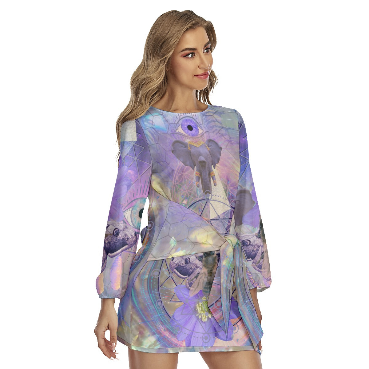 Designed-For-You SASH DRESS